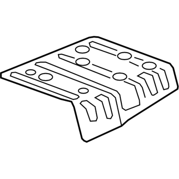 23508004 GM Heat Shield Illustration 1 of 1