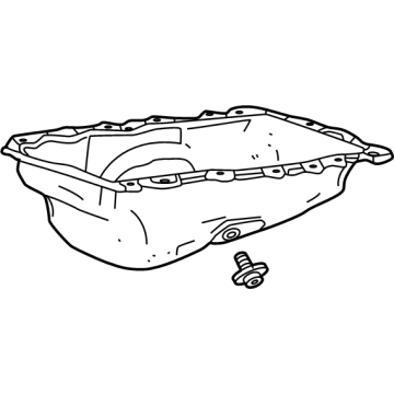 Chevy 12731979 Oil Pan