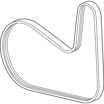 Chevy Blazer V-Belt - 55488926