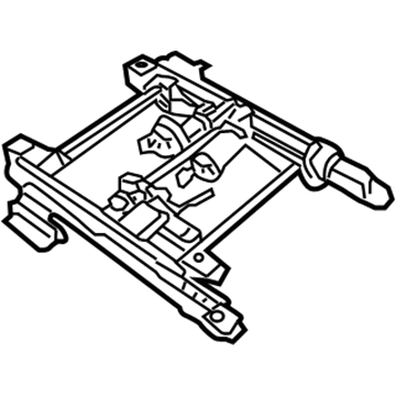92146836 GM Seat Track Illustration 1 of 1