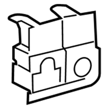 GM 15207877 Switch Housing 15207877 GM Switch Housing Illustration 1 of 1