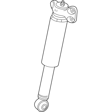 GM 84767546 Shock Absorber, Rear Upper Driver Side 84767546 GM Shock Absorber, Rear Upper Driver Side Illustration 1 of 1