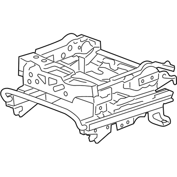 96839575 GM Seat Adjuster Illustration 1 of 1