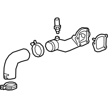 Chevy 12734311 Water Inlet
