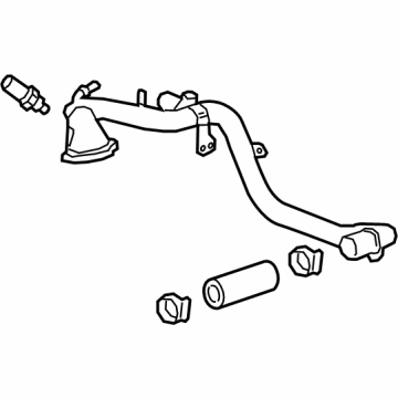Chevy 12732418 Water Outlet
