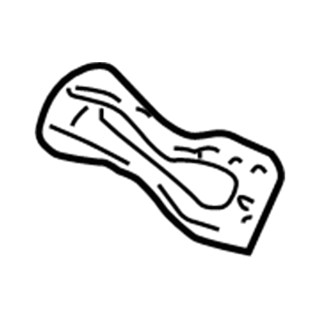 Chevy 15014998 Knee Bolster Support Bracket