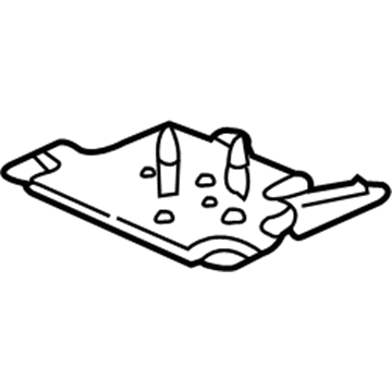 Chevy 12561487 Cable Bracket