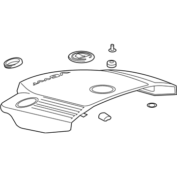 Cadillac Engine Cover - 12658214