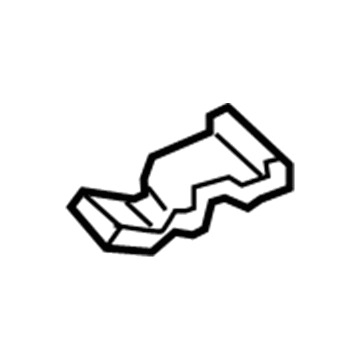 39133792 GM Baffle, Lower Passenger Side Illustration 1 of 1