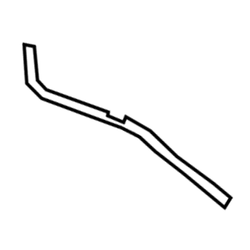 GM 23468253 Side Bracket, Rear Passenger Side 23468253 GM Side Bracket, Rear Passenger Side Illustration 1 of 1