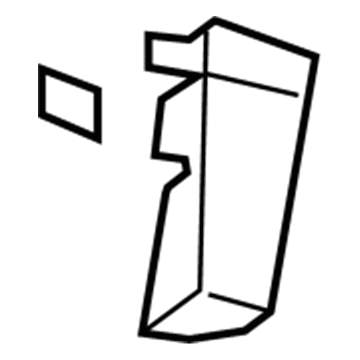 GM 20986153 Side Support, Driver Side 20986153 GM Side Support, Driver Side Illustration 1 of 1