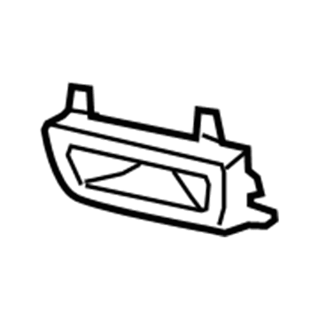 GM 20982424 Heat Shield, Passenger Side 20982424 GM Heat Shield, Passenger Side Illustration 1 of 1