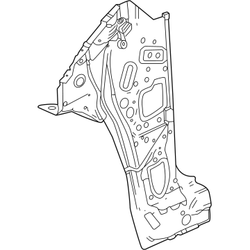 GMC 26511875 Inner Hinge Pillar