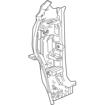 GMC 26499372 Hinge Pillar Reinforcement