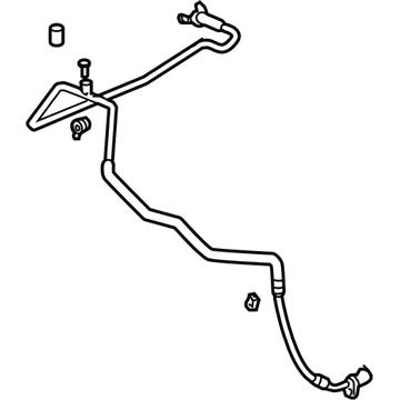 GM 22632575 Condenser Hose 22632575 GM Condenser Hose Illustration 1 of 1