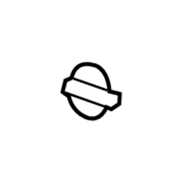 GM 13310144 Trunk Side Trim Retainer, Rear 13310144 GM Trunk Side Trim Retainer, Rear Illustration 1 of 1