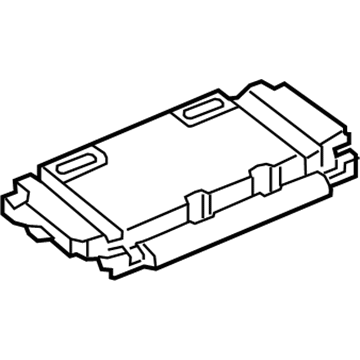 GM 13438053 Carpet, Rear 13438053 GM Carpet, Rear Illustration 1 of 1
