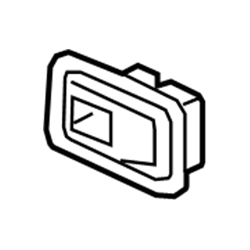 GM 13390286 Release Handle, Rear 13390286 GM Release Handle, Rear Illustration 1 of 1