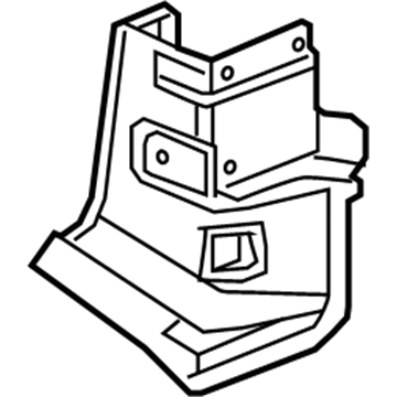 GM 39015698 Carpet, Jet Black, Rear Passenger Side 39015698 GM Carpet, Jet Black, Rear Passenger Side Illustration 1 of 1