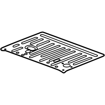 GM 84237093 Floor Extension 84237093 GM Floor Extension Illustration 1 of 1
