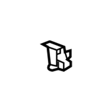 23298058 GM Rail Extension Support, Rear Passenger Side Illustration 1 of 1