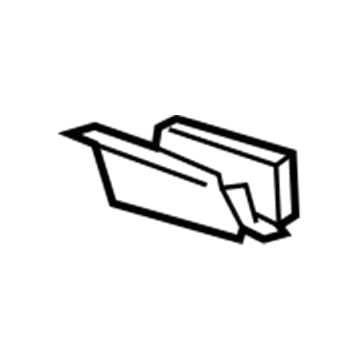 GM 84056239 Lower Crossmember, Driver Side 84056239 GM Lower Crossmember, Driver Side Illustration 1 of 1