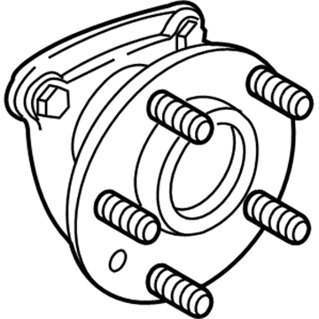 Chevy 13546785 Hub & Bearing Assembly