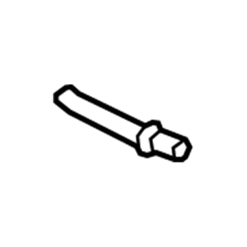 13487390 GM Baffle, Lower Illustration 1 of 1