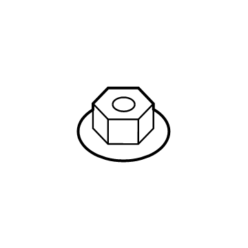 Chevy 11547582 Horn Nut
