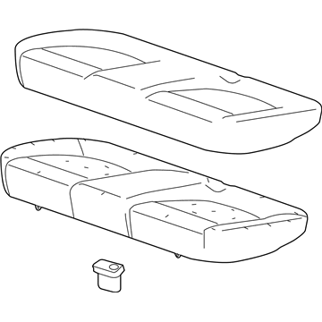 Chevy Sonic Seat Cushion - 95363574