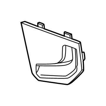 GMC 86791433 Seat Belt Bezel