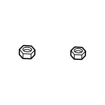 GMC 11570273 Center Buckle Nut