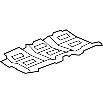 Chevy 12638370 Oil Pan Baffle