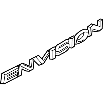 GM 84392403 Nameplate, Rear 84392403 GM Nameplate, Rear Illustration 1 of 1