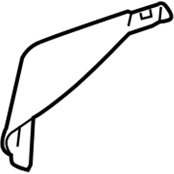 GM 22912732 Heat Shield, Driver Side 22912732 GM Heat Shield, Driver Side Illustration 1 of 1