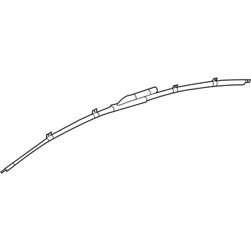 GM 84007382 Inflator Curtain, Driver Side 84007382 GM Inflator Curtain, Driver Side Illustration 1 of 1
