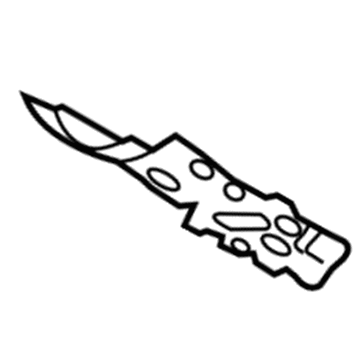 23102487 GM Floor Extension, Rear Passenger Side Illustration 1 of 1