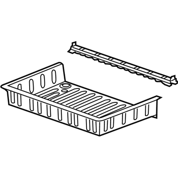 GM 22910293 Rear Floor Pan 22910293 GM Rear Floor Pan Illustration 1 of 1