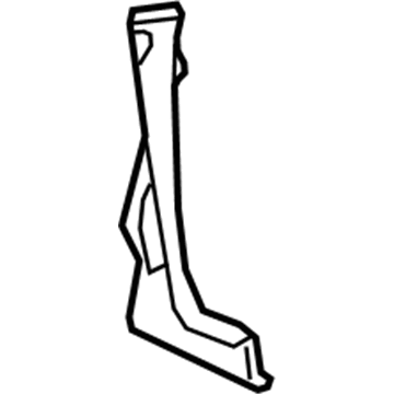 22751228 GM Crossmember Extension, Driver Side Illustration 1 of 1