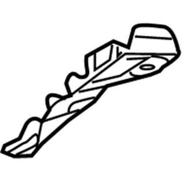 GM 22744532 Floor Extension, Rear Driver Side 22744532 GM Floor Extension, Rear Driver Side Illustration 1 of 1