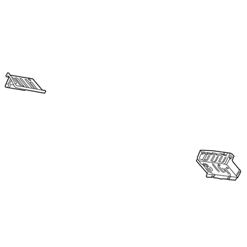 22910290 GM Floor Extension, Driver Side Illustration 1 of 1
