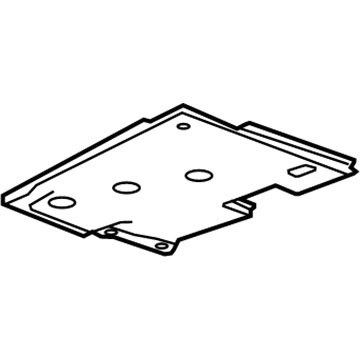 GM 84603235 Underbody Shield, Rear Driver Side 84603235 GM Underbody Shield, Rear Driver Side Illustration 1 of 1