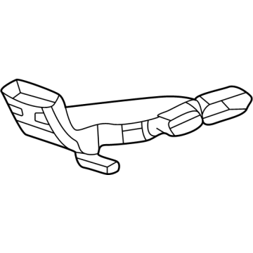 Chevy 87867426 Floor Duct