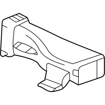 Chevy 87867418 Center Duct