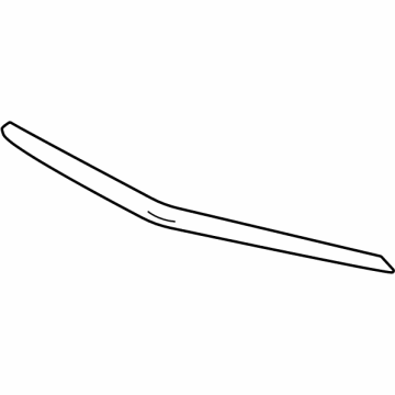 GM 84731887 Molding 84731887 GM Molding Illustration 1 of 1