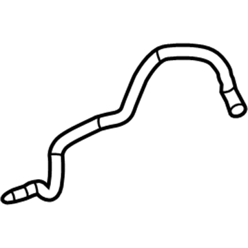 GM 22894052 Washer Hose, Rear 22894052 GM Washer Hose, Rear Illustration 1 of 1