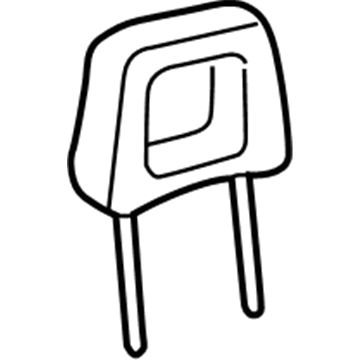 Pontiac 12532340 Headrest