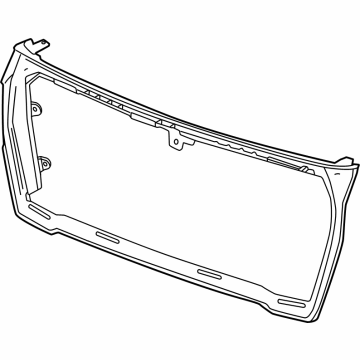 GMC 85030860 Bezel