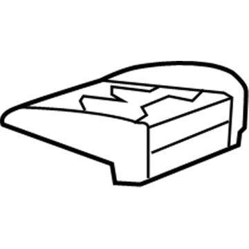 Chevy Silverado 2500 HD Seat Cushion - 25864494