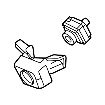 GM 85041802 Camera, Head Up Display & Rear View Camera 85041802 GM Camera, Head Up Display & Rear View Camera Illustration 1 of 1